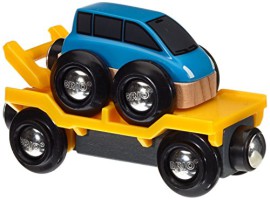 Brio-33577-Radio-Commande-Vhicule-Miniature-Wagon-Transport-de-Voiture-avec-Rampe-0