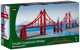 Brio – 33683 – Circuits de train en bois – Double pont suspendu Brio – 33683 – Circuits de train en bois – Double pont suspendu