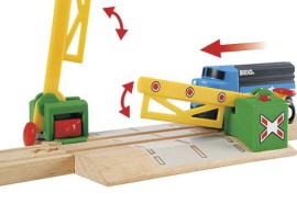 Brio-33750-Circuit-de-train-en-bois-Passage–Niveau-Magnetique-0-3