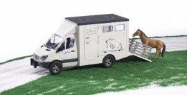 Bruder-BRR02533-Construction-et-Maquette-Accessoire-Camion-Transparent-Chevaux-1-Cheval-0-2