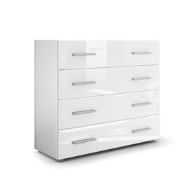 Commode buffet Pavos V1 V2 en Blanc Commode buffet Pavos V1 V2 en Blanc