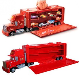 Disney-Cars-2-Mack-Truck-Camion-Transporteur-coffre-de-vhicule-0-2