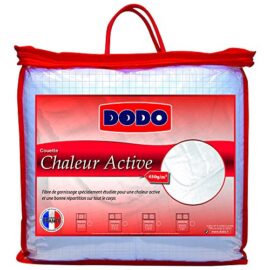 Dodo 27156 Couette Chaleur Active Blanc + Quadrillage en Fil de Carbone Dodo 27156 Couette Chaleur Active Blanc + Quadrillage en Fil de Carbone