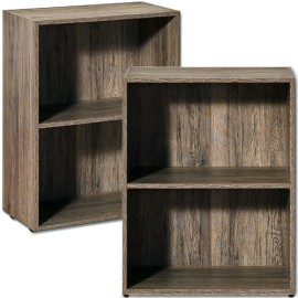 Etagres-Bibliothque-effet-bois-2-tages-meuble-rangement-chambre-bureau-77c-0