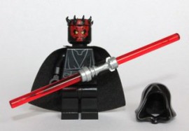 LEGO-Star-Wars-Darth-Maul-Nouveau-Style-Mini-Figurine-Avec-Double-Rouge-Lightsaber-0