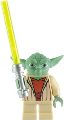 LEGO-Star-Wars-Matre-Yoda-Mini-Figurine-Avec-Vert-Lightsaber-0