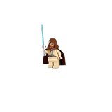 LEGO-Star-Wars-Obi-Wan-Kenobi-Mini-Figurine-Avec-Bleu-Lightsaber-0