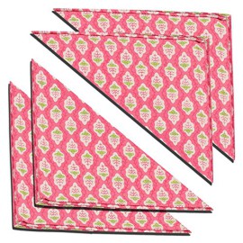 Linge-de-table-Serviettes-Coton-Dcor-floral-rose-Bloquer-indienne-Print-Screen-Set-de-4-Taille-508-X-508-CM-0-1