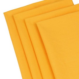 Linge-de-table-Serviettes-de-table-en-coton-jaune-orange-Dcor-indienne-Lot-de-4-Taille-508-X-508-CM-0-0