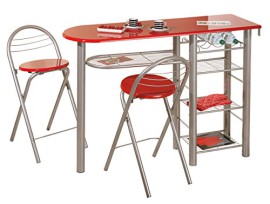 Links-50901200-Brigitte-Ensemble-de-Table-Bar2-Tabourets-Rouge-117-x-47-x-855-cm-0