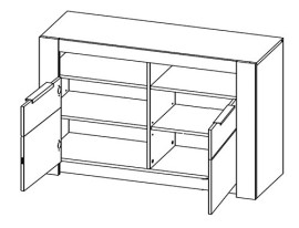 Maisonnerie-1317-866-90-Cougar-Meuble-TV-Armoire-Chne-de-San-Remo-LxHxP-113-x-72-x-40-cm-0-1