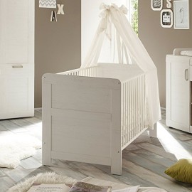 Maisonnerie-1433-605-57-Chambre-Bb-Complte-avec-Lit-Cration-Style-Campagnard-Blanc-Pin-0-0