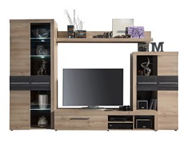 Maisonnerie-1538-961-62-Ensemble-de-Meubles-TV-Design-Inline-Chne-Royale-Dcor-Marron-287-x-42-x-193-cm-0-0