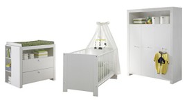 Maisonnerie-1553-605-01-Chambre-Bb-Cration-Olivia-Complte-avec-Lit-Blanc-0