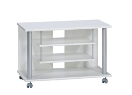 Maja 18988835 Meuble TV à roulettes 800 x 545 x 400 mm Blanc uni Maja 18988835 Meuble TV à roulettes 800 x 545 x 400 mm Blanc uni