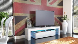 Meuble TV bas armoire basse Lima V1 V2 en Blanc Meuble TV bas armoire basse Lima V1 V2 en Blanc 3