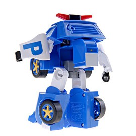 Ouaps-83094-Jouet-De-Premier-Age-Robocar-Vhicule-Transformable-Lumineux-13-Cm-Poli-0-2