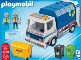 Playmobil-4129-Jeu-de-Construction-Camion-de-Recyclage-avec-Lumires-0-1