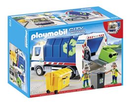 Playmobil-4129-Jeu-de-Construction-Camion-de-Recyclage-avec-Lumires-0