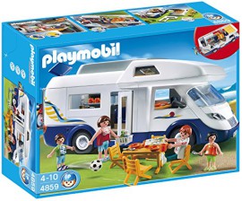 Playmobil – 4859 – Jeu de construction – Grand camping-car familial Playmobil – 4859 – Jeu de construction – Grand camping-car familial