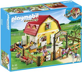 Playmobil-5222-Jeu-de-Construction-Ranch-avec-Poneys-0