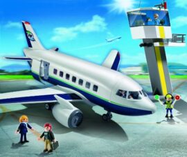 Playmobil-5261-Jeu-de-Construction-Avion-et-Tour-de-Contrle-0-2