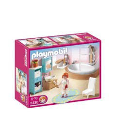 Playmobil-5330-Jeu-de-construction-Salle-de-bains-avec-baignoire-et-pare-douche-0-0