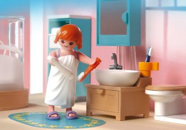 Playmobil-5330-Jeu-de-construction-Salle-de-bains-avec-baignoire-et-pare-douche-0-3