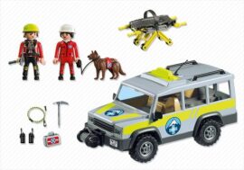 Playmobil-5427-Figurine-Vhicule-Avec-Secouristes-De-Montagne-0-0