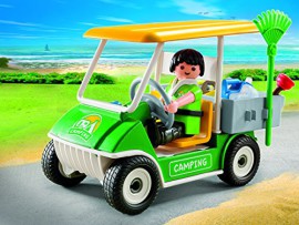 Playmobil-5437-Figurine-Gardien-Du-Camping-Et-Vhicule-De-Service-0-0