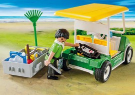 Playmobil-5437-Figurine-Gardien-Du-Camping-Et-Vhicule-De-Service-0-1