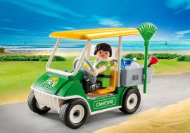 Playmobil-5437-Figurine-Gardien-Du-Camping-Et-Vhicule-De-Service-0-2