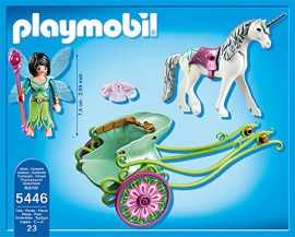 Playmobil-5446-Figurine-Fe-Papillon-Avec-Calche-Et-Licorne-0-1