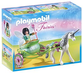 Playmobil – 5446 – Figurine – Fée Papillon Avec Calèche Et Licorne Playmobil – 5446 – Figurine – Fée Papillon Avec Calèche Et Licorne