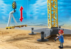 Playmobil-5466-Figurine-Grande-Grue-De-Chantier-Avec-Tlcommande-Infrarouge-0-2