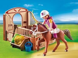 Playmobil-5518-Cheval-Shagya-Arabe-et-son-paddock-0-0