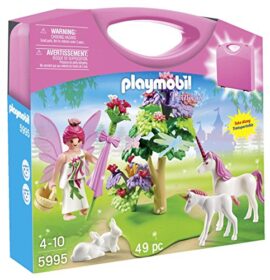 Playmobil – 5995 – Jeu de Construction – Valisette Fée et Licornes Playmobil – 5995 – Jeu de Construction – Valisette Fée et Licornes