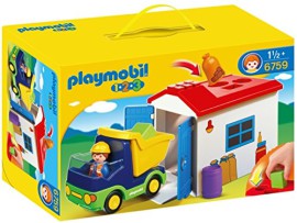 Playmobil-6759-Jeu-de-construction-Camion-avec-garage-0