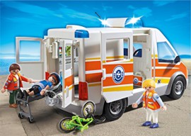 Playmobil-A1401867-Ambulance-Et-Secouriste-0-0