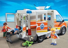 Playmobil-A1401867-Ambulance-Et-Secouriste-0-1