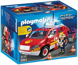 Playmobil-A1501470-Jeu-De-Construction-Vhicule-Dintervention-Avec-Sirne-0