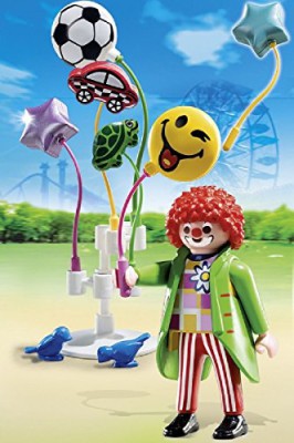 Playmobil-A1501474-Jeu-De-Construction-Clown-Avec-6-Ballons-Et-Oiseaux-0