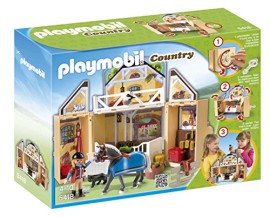 Playmobil Country 5418 – Jeu de construction – Ecurie transportable Playmobil Country 5418 – Jeu de construction – Ecurie transportable