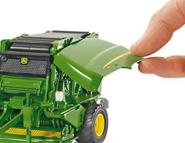 Siku-2465-Vhicule-Miniature-Modle–Lchelle-Presse–Ballots-John-Deere-0-1