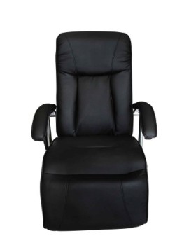 VidaXL Fauteuil de massage et de relaxation électrique Noir VidaXL Fauteuil de massage et de relaxation électrique Noir 4