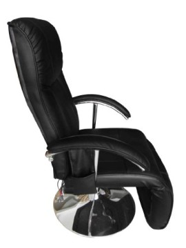 VidaXL Fauteuil de massage et de relaxation électrique Noir VidaXL Fauteuil de massage et de relaxation électrique Noir 6