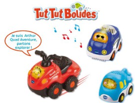 Vtech – 205735 – Véhicule Miniature – Tut Tut Bolides – Coffret Trio Vacances – Avion + Quad + Cabriolet Vtech – 205735 – Véhicule Miniature – Tut Tut Bolides – Coffret Trio Vacances – Avion + Quad + Cabriolet 6