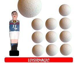 11 balle de baby foot liéges blanches BONZINI 11 balle de baby foot liéges blanches BONZINI 2