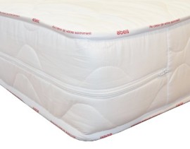 Abeil Matelas AB100 Dureté Moyenne Déhoussable Blanc Abeil Matelas AB100 Dureté Moyenne Déhoussable Blanc 2