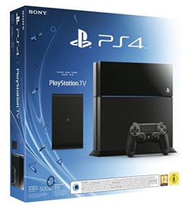 Console PS4 500 Go Noire + Playstation TV + voucher Console PS4 500 Go Noire + Playstation TV + voucher